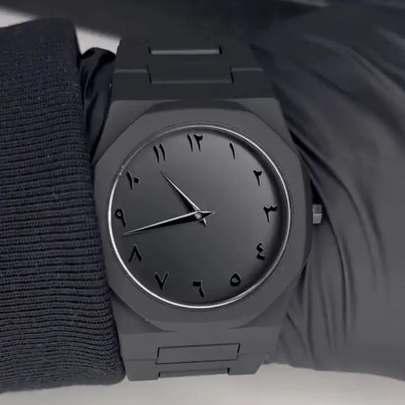 Original Black Arabic Aura Watch