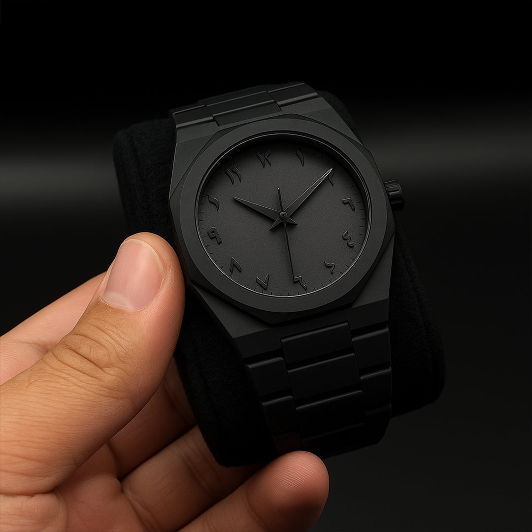 Original Black Arabic Aura Watch
