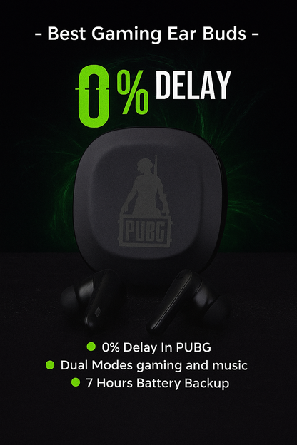 AST-G8 Gaming Earbuds | PUBG Edition | Dual Mode, ENC Noise Cancellation