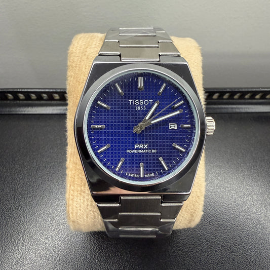Tissot PRX Silver Stainless Steel Blue Dial