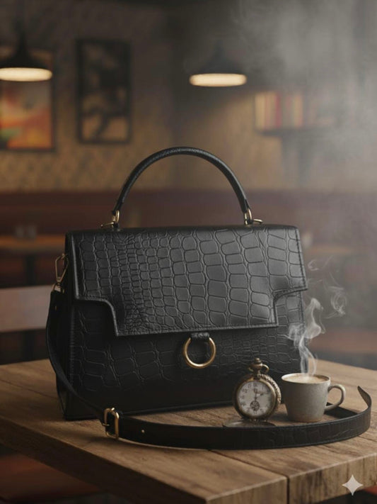 Ring Box Bag High Quality (Black)