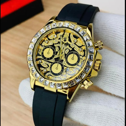 Rolex Cosmograph Daytona Eye of the Tiger 40mm Yellow Gold Oysterflex