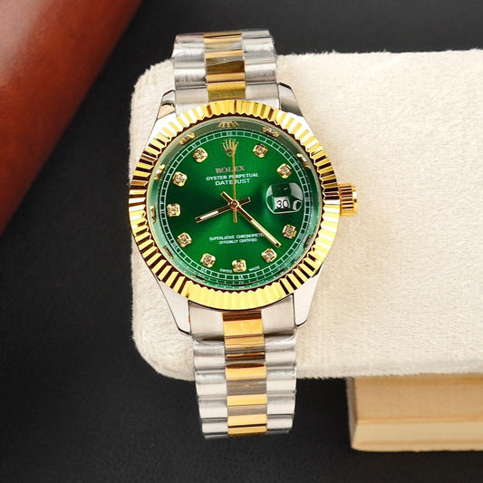 Rolex Oyster TrueTone With Green Dial